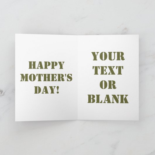 フラクタルのカムフラージュ カード (内部)