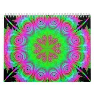 フラクタルのカレンダー2009年 カレンダー