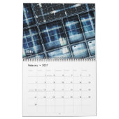 フラクタルのカレンダーVI カレンダー (2月 2027)