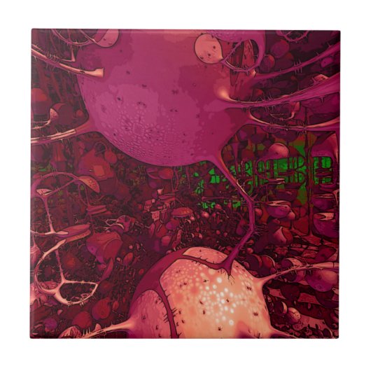 フラクタルのジャングル タイル (正面)