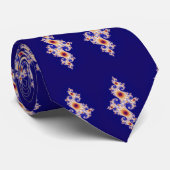 フラクタルのタイ-タツノオトシゴのジュリアセット ネクタイ (ロール)