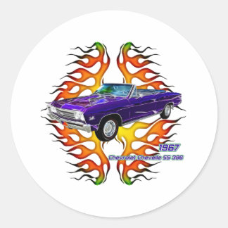 フラクタルのティー(TM)による1967年のChevy Chevelle ラウンドシール