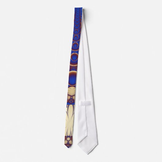 フラクタルのネクタイ8 ネクタイ (裏面)