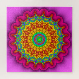 フラクタルのプリズム万華鏡のように千変万化するパターン ジグソーパズル