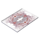 フラクタルの下層社会の写真のノート ノートブック (左側)