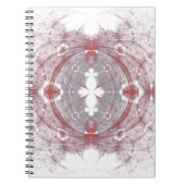 フラクタルの下層社会の写真のノート ノートブック (正面)