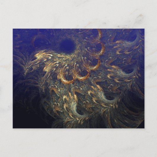 フラクタルの下 ポストカード (正面)