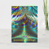 フラクタルの内部の世界の季節のごあいさつ シーズンカード (正面)