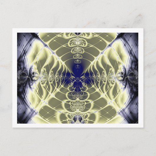フラクタルの収容者の郵便はがき ポストカード (正面)