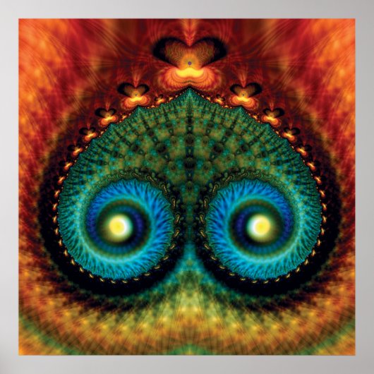 フラクタルの土手 ポスター (正面)