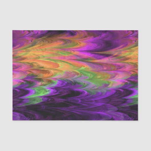 フラクタルの大理石4-1 薄葉紙 (正面)