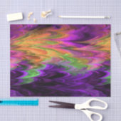 フラクタルの大理石4-1 薄葉紙 (クラフト)