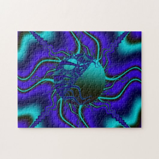 フラクタルの天球のパズル ジグソーパズル (横)