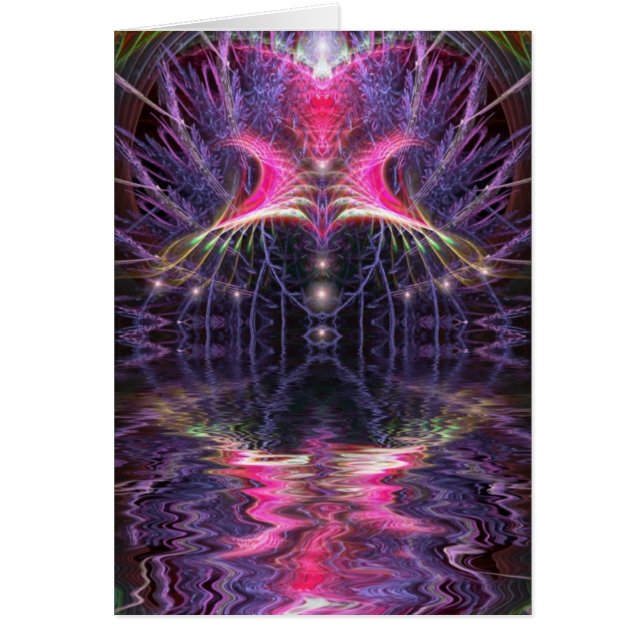 フラクタルの寺院カード (正面)