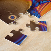 フラクタルの抽象的な記憶 ジグソーパズル (側面)