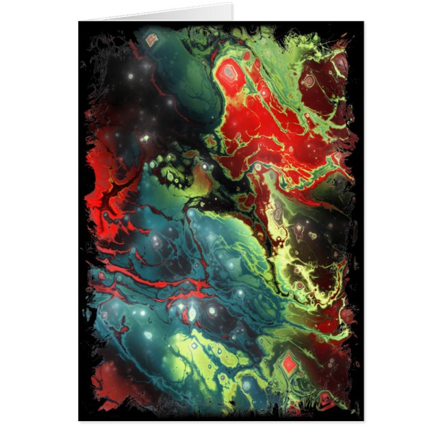 フラクタルの星雲3の黒 (正面)