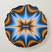 フラクタルの星 ラウンドクッション (裏面)