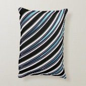 フラクタルの曲げられたライン近く アクセントクッション (裏面(縦))