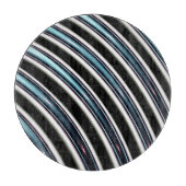 フラクタルの曲げられたライン近く カッティングボード (正面)