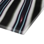 フラクタルの曲げられたライン近く カッティングボード (角)