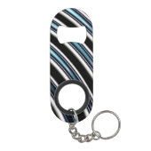 フラクタルの曲げられたライン近く キーホルダー栓抜き (裏面)