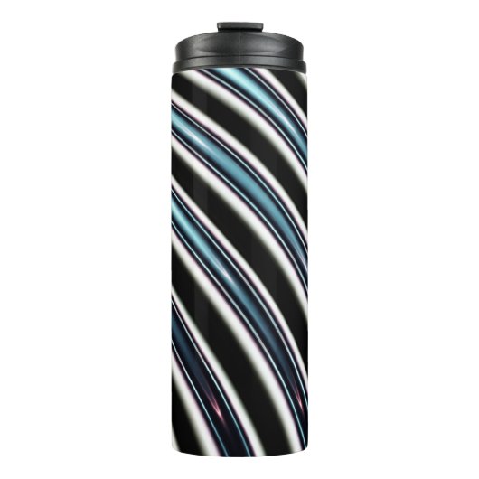 フラクタルの曲げられたライン近く タンブラー (正面)