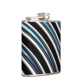 フラクタルの曲げられたライン近く フラスク (右)