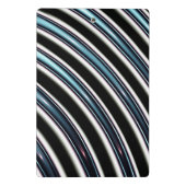 フラクタルの曲げられたライン近く ミニクリップボード (裏面)