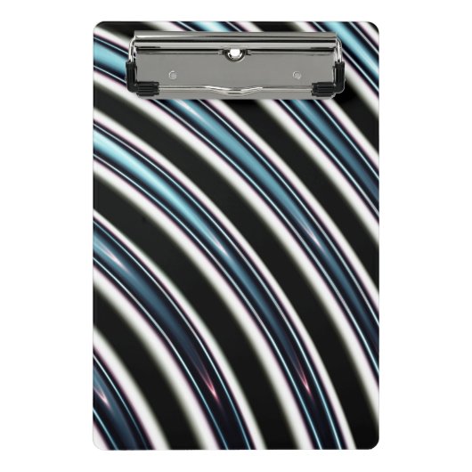 フラクタルの曲げられたライン近く ミニクリップボード (正面)