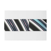 フラクタルの曲げられたライン近く 招待状ベリーバンド (裏面例)