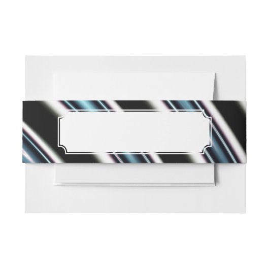 フラクタルの曲げられたライン近く 招待状ベリーバンド (正面例)