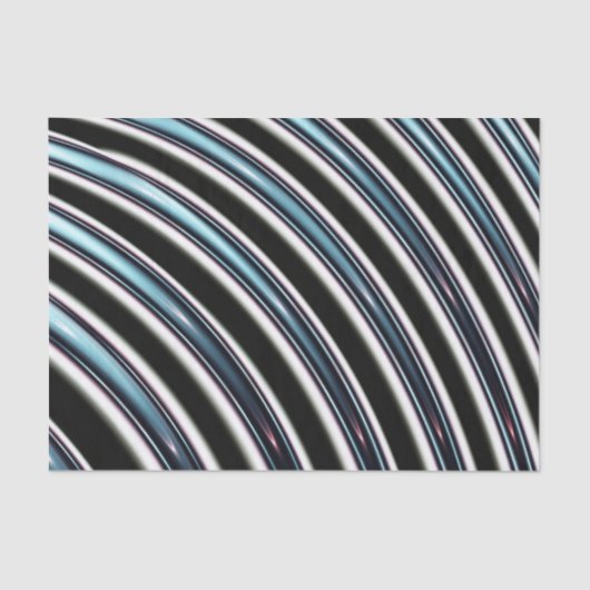 フラクタルの曲げられたライン近く 薄葉紙 (正面)