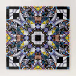 フラクタルの熱狂するなキルト ジグソーパズル