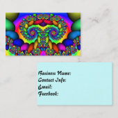 フラクタルの生命の樹 名刺 (正面/裏面)