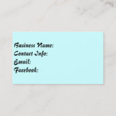 フラクタルの生命の樹 名刺 (裏面)