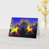 フラクタルの端: カード (黄色い花)