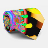 フラクタルの紙吹雪 ネクタイ (ロール)