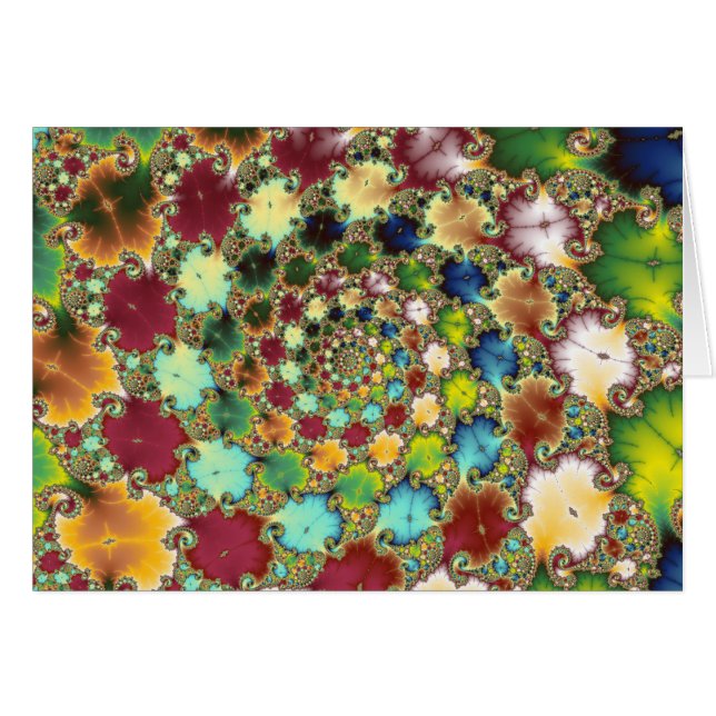 フラクタルの細胞-フラクタルカード (正面横)