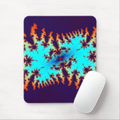 フラクタルの絞り染め: アニマルプリント マウスパッド (マウス)