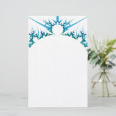 フラクタルの芸術の文房具 便箋 (スタンド正面)