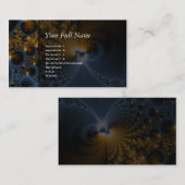 -フラクタルの芸術を促進して下さい 名刺 (正面/裏面)