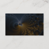 -フラクタルの芸術を促進して下さい 名刺 (裏面)