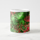 フラクタルの芸術2-4のジャンボマグ ジャンボコーヒーマグカップ (正面)