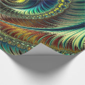 フラクタルの芸術42の包装紙 ラッピングペーパー (角)