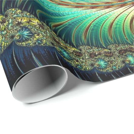 フラクタルの芸術42の包装紙 ラッピングペーパー (ロールコーナー)