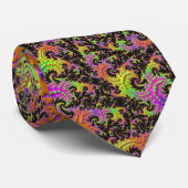 フラクタルの華やかさ ネクタイ (ロール)