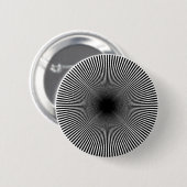 フラクタルの錯覚 缶バッジ (正面&裏面)