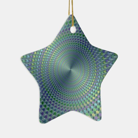 フラクタルの頭痛 セラミックオーナメント (右)