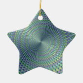 フラクタルの頭痛 セラミックオーナメント (正面)