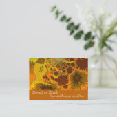 フラクタルは名刺を炎にあてます 名刺 (スタンド正面)